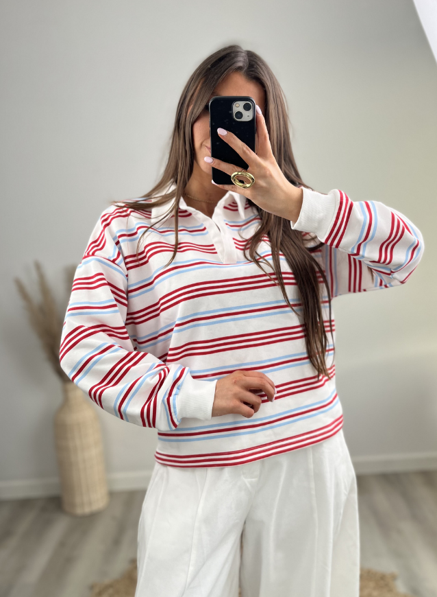 ANNELOES - Knit Rood/Geel