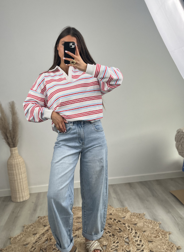 ANNELOES - Knit Rood/Geel