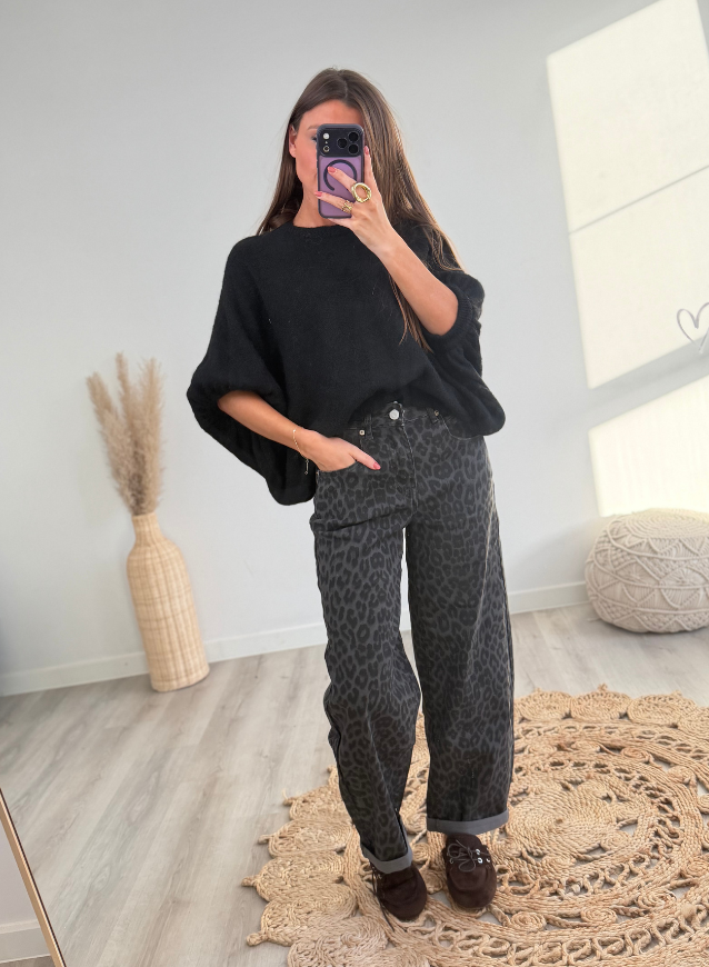 ODETTE - Black Knit