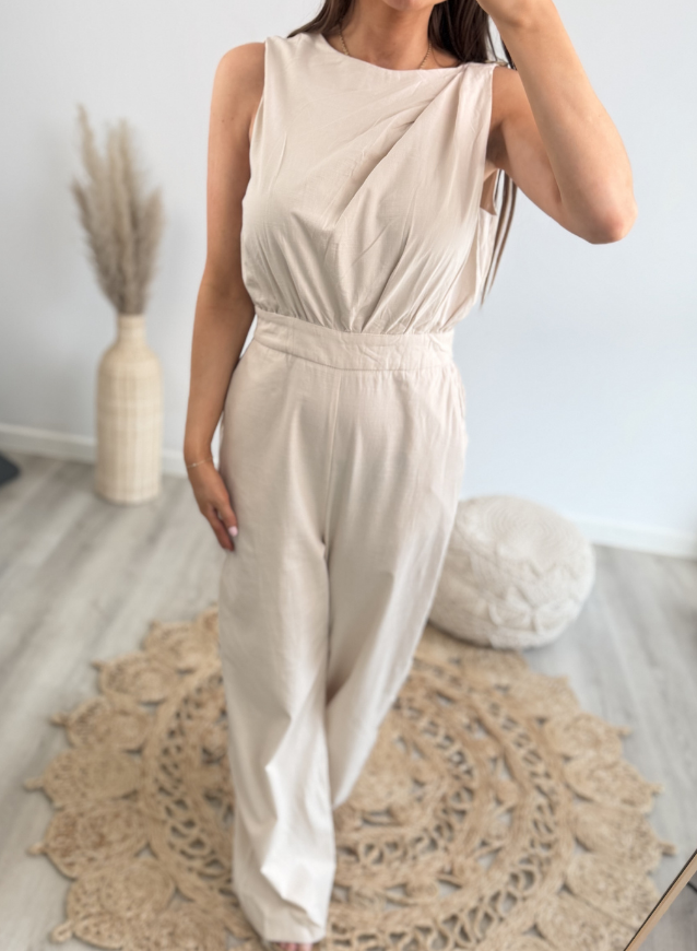 Jumpsuit Beige
