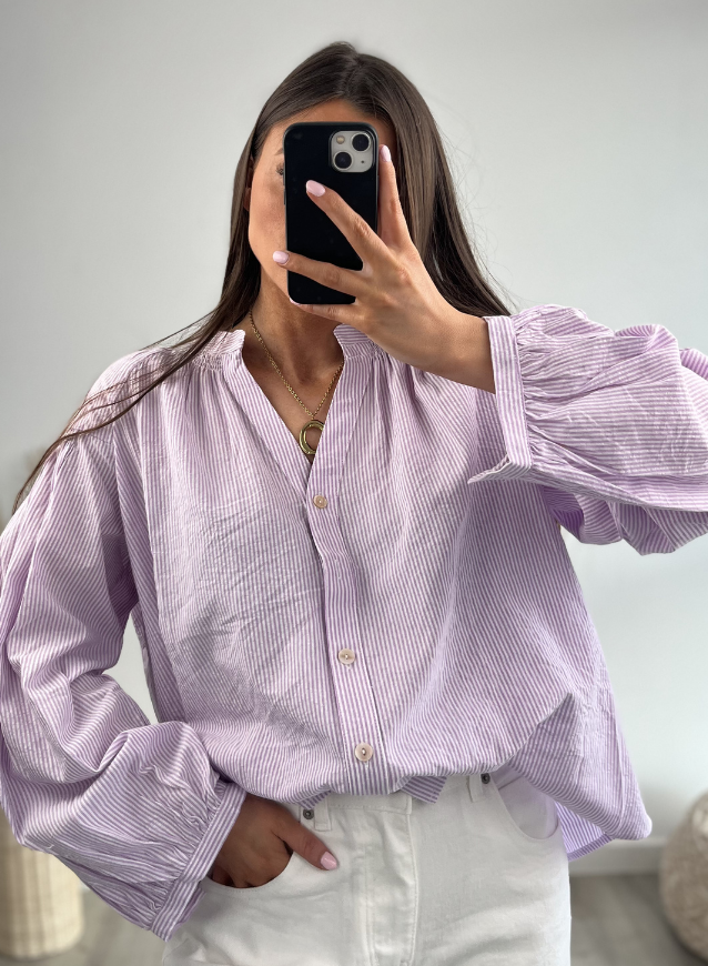 LIANDRA - Blouse Paars