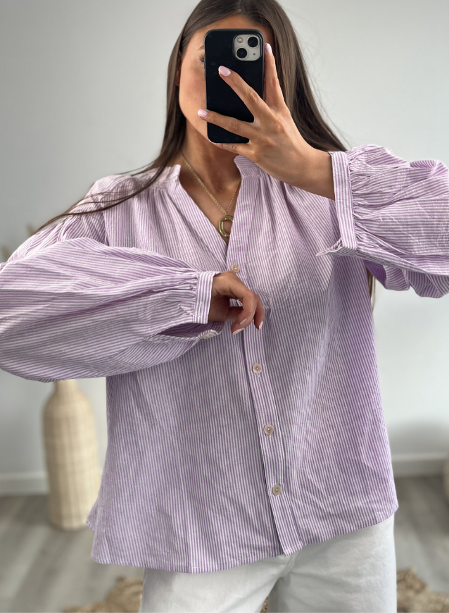 LIANDRA - Blouse Paars