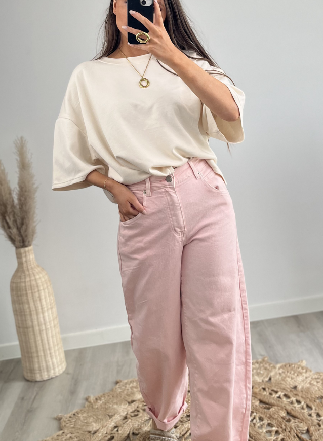 AILY - Balloon Jeans Rosa