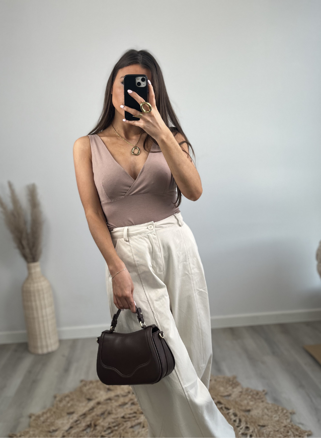 DITTE - Top Taupe