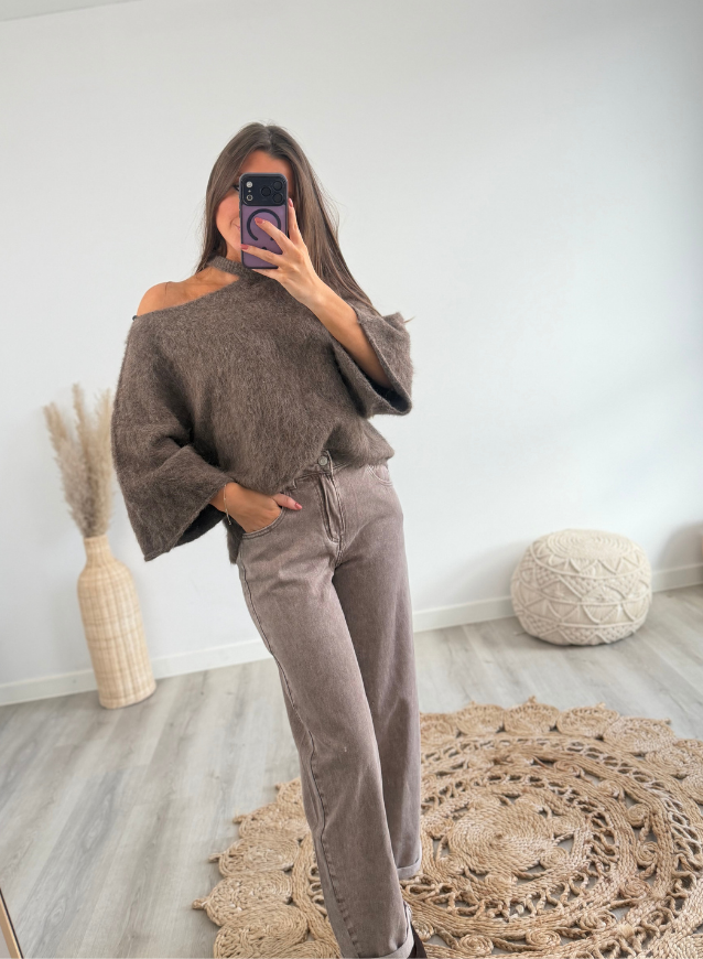 ROMY - Knit Taupe