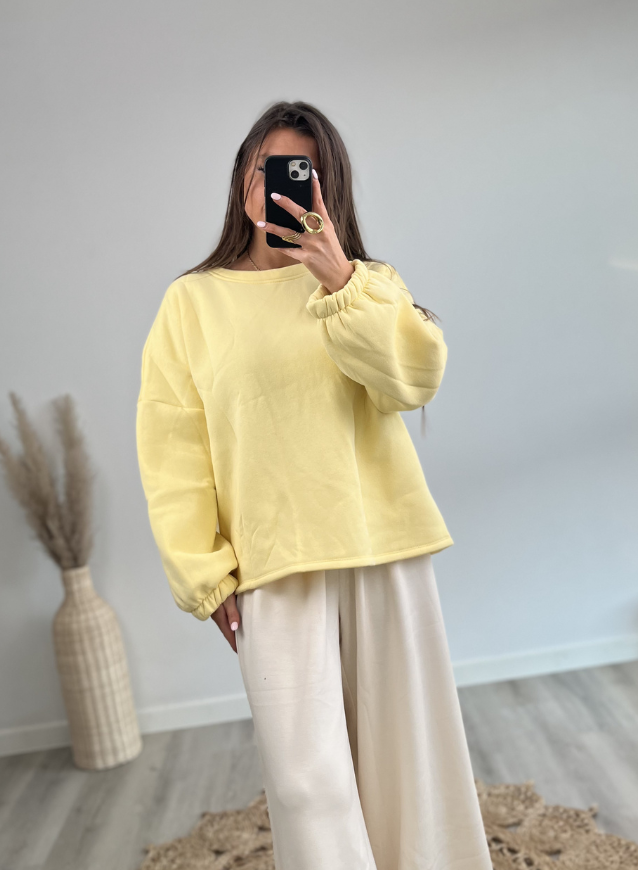 MOMMY Pullover Gelb