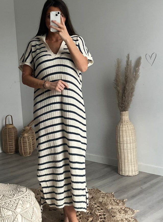 ISA - Dress Marine Blauw