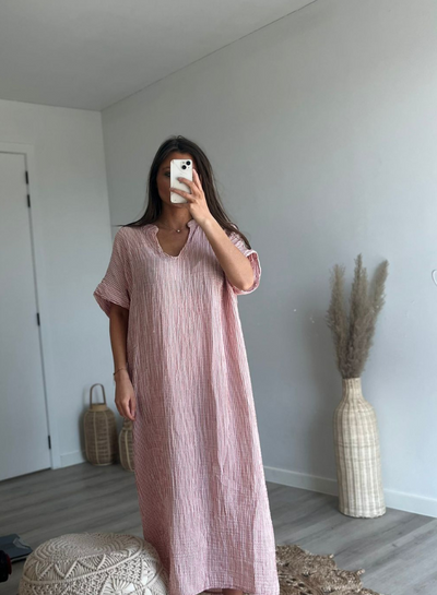 BRITT - Terracotta Dress