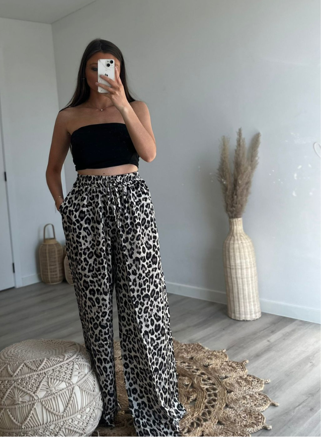DONNA - Leopard Broek