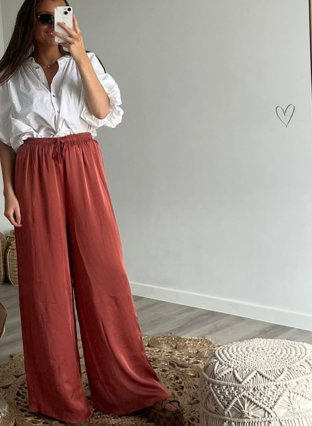 Ella - Terracota Broek