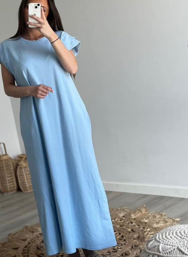 LIEN - Dress Blauw