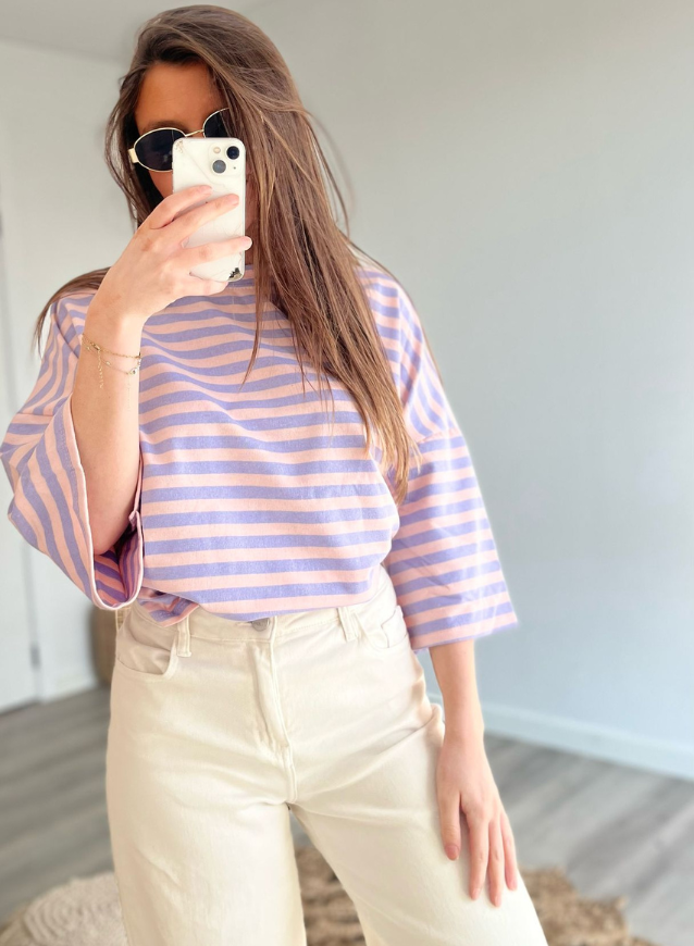 LINA - Lila T-shirt