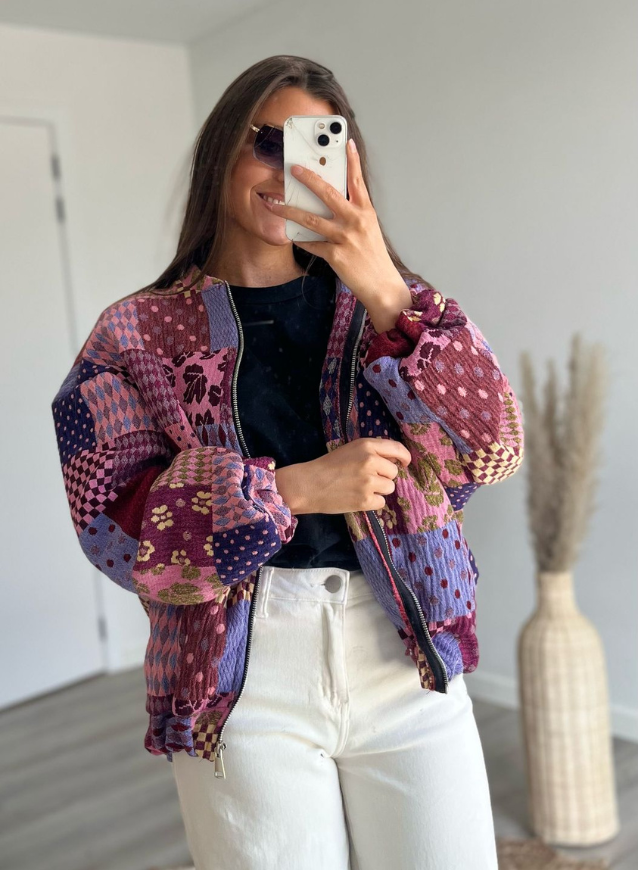 LYNN - Patchwork Jas