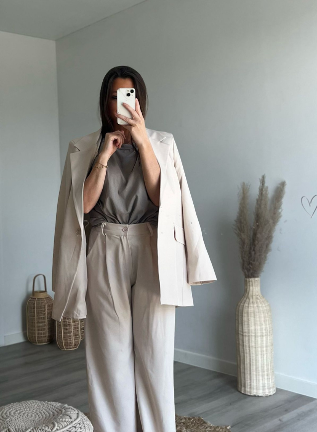 LOUISE - Suit Set Beige