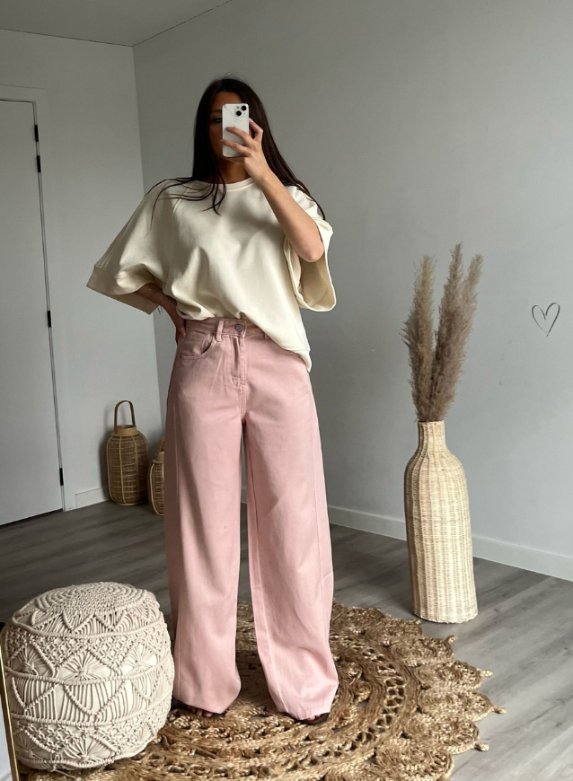LOLA - Roze Jeans