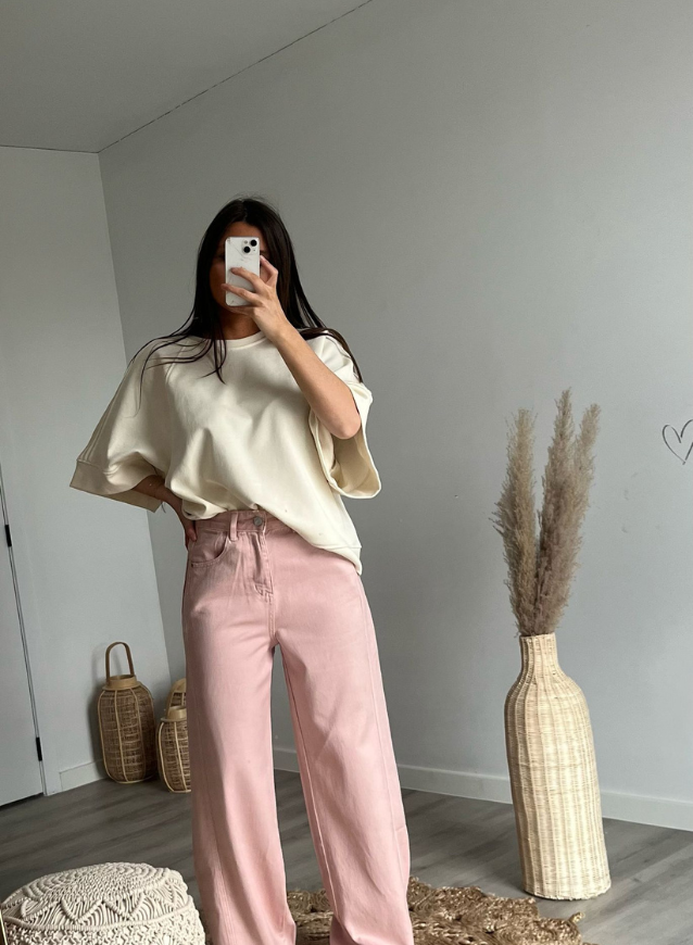 LOLA - Roze Jeans