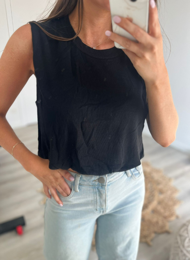 MEL - Top zwart