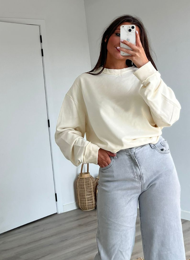 LYNN - Cream sweater