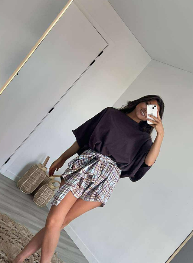 FELINE - Geruite Short